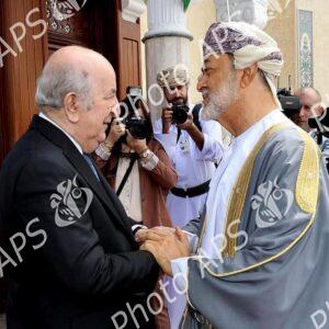 Le président de la République réserve un accueil officiel au Sultan d'Oman au siège de la présidence