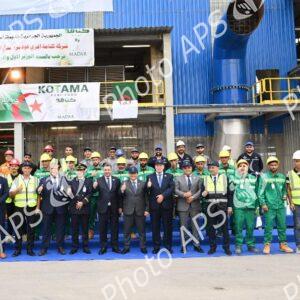 Le Premier ministre inaugure à Jijel le complexe de trituration de graines oléagineuses