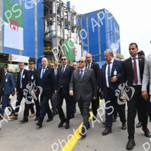 Le Premier ministre inaugure à Jijel le complexe de trituration de graines oléagineuses