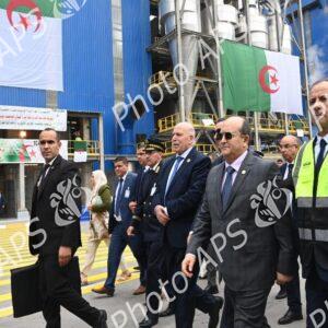 Le Premier ministre inaugure à Jijel le complexe de trituration de graines oléagineuses