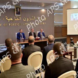 M. Chaïb préside le lancement officiel de l'adhésion du MAE au système numérique du Hadj et de la Omra