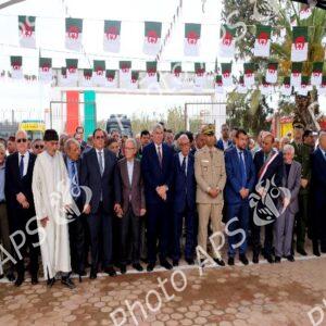 Oran : cérémonie commémorant le 80e anniversaire des massacres du 8 mai 1945.