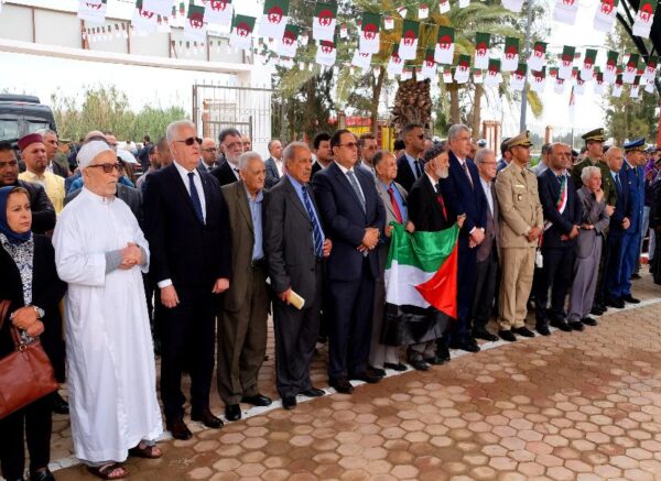 Oran : cérémonie commémorant le 80e anniversaire des massacres du 8 mai 1945.
