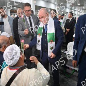Alger (Hadj 1446)  : Le premier groupe de pèlerins algériens quitte la pays pour les lieux saints