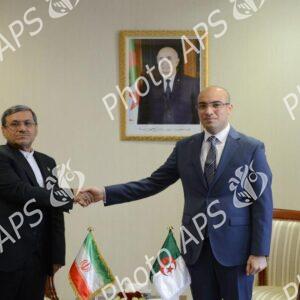 M.Chaib reçoit le président du Groupe parlementaire d'amitié Iran-Algérie au Conseil de la choura islamique iranien
