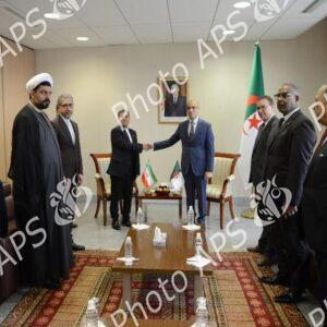 M.Chaib reçoit le président du Groupe parlementaire d'amitié Iran-Algérie au Conseil de la choura islamique iranien