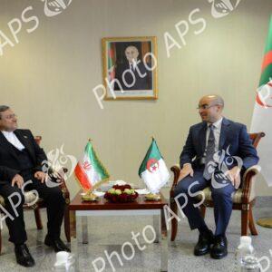 M.Chaib reçoit le président du Groupe parlementaire d'amitié Iran-Algérie au Conseil de la choura islamique iranien