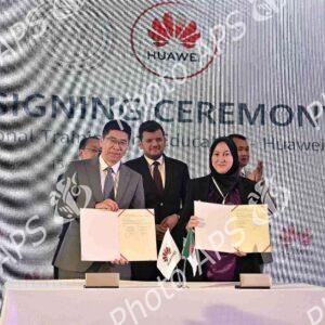 Formation professionnelle : signature d'un mémorandum d'entente avec Huawei