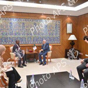 Le MAE reçoit le directeur régional pour le Moyen-Orient et l'Afrique du Nord au GGGI