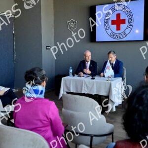 Conférence de presse du vice-président du Comité international de la Croix-Rouge (CICR)