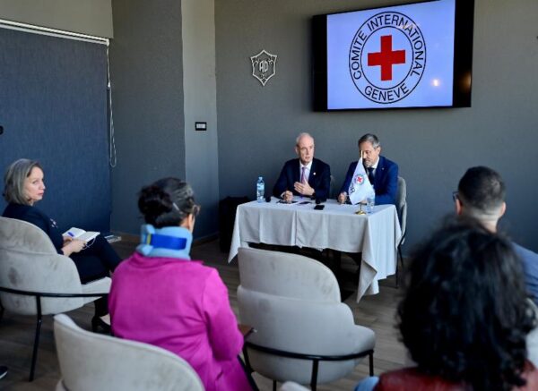 Conférence de presse du vice-président du Comité international de la Croix-Rouge (CICR)