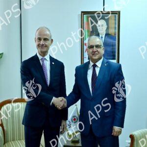 Le SG du MAE reçoit le vice-président du Comité international de la Croix-Rouge (CICR)
