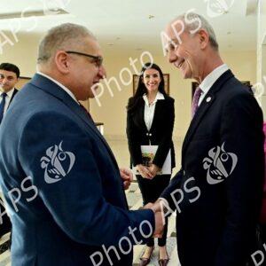 Le SG du MAE reçoit le vice-président du Comité international de la Croix-Rouge (CICR)