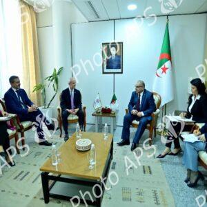 Le SG du MAE reçoit le vice-président du Comité international de la Croix-Rouge (CICR)