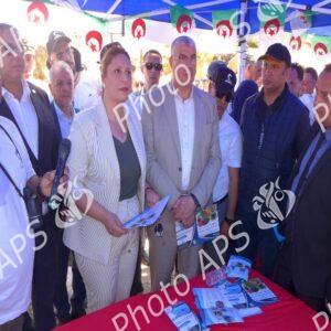 Oran : la ministre de l'Environnement en visite d'inspection aux Îles Habibas